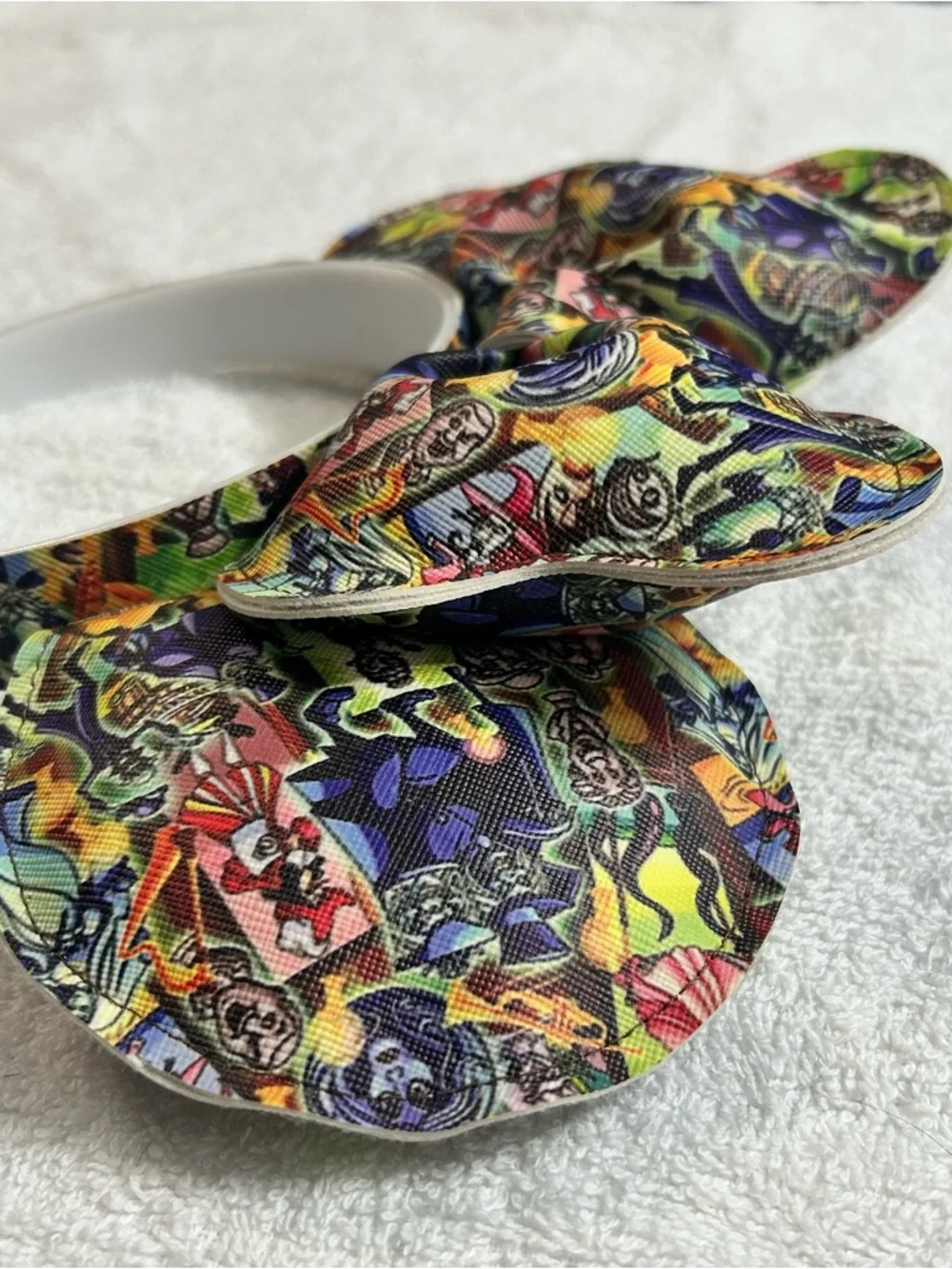 Disney Inspired Haunted Mansion & Villains Puffed Minnie Mouse Ears Headband